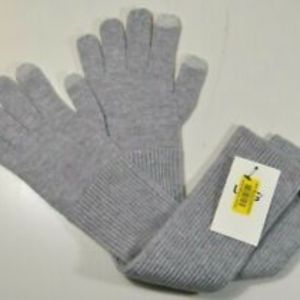 UGG Knit Long Cuff Glove - Light Grey NEW